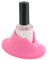 Soft Rubber Nail Polish Bottle Holder Display Nail Art Varnish Polish Seat Tool (Pink)