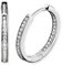 Engelsrufer Lisa Creole für Damen 925er-Sterlingsilber Weiße Zirkonia Größe 24 mm