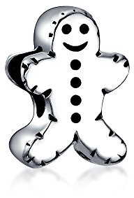 Helg jul pepparkaksgubbe kakform berlock pärla för kvinnor för tonåringar 925 sterlingsilver för europeiskt armband