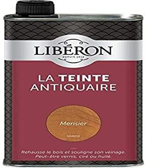 Libéron Teinte antiquaire pour meubles et objets, Merisier, 0,5L
