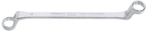Hazet 630-21X22 Chiave a Doppio Anello, Argento, Apertura Chiave 21 X 22, Lunghezza 295 mm