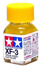 RCECHO Tamiya Model Color Enamel Paint XF-3 Flat Yellow Net 10ml 80303 Full Version Apps Edition
