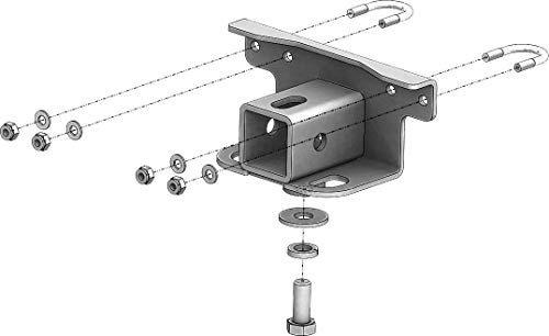 KFI PRODUCTS Attelage récepteur arrière Attelage Barre de remorquage 101280