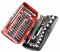 FACOM 1/4” Socket Set, 38 pcs, Nano Ratchet, Bits, Compact Case, R2NANOPB