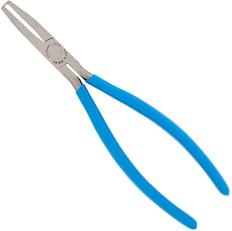 Channellock 748 8-Inch Long Reach End Cutting Pliers | Nipper End Cutter with Extra Long Flat Nose | Designed for Hard to Reach Places | Forged from High Carbon Steel | Made in the USA , Blue