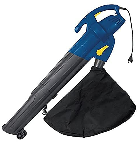 Ribiland 07520 - Aspiradora para soplador, trituradora de hojas, 3000 vatios, color negro