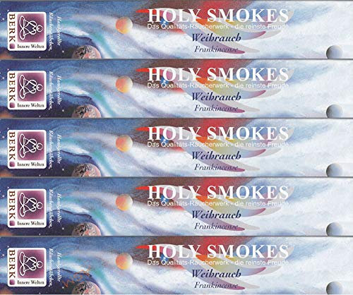 BERK - Räucherstäbchen - Blue Line - Weihrauch - Blue Line - 5 Packungen