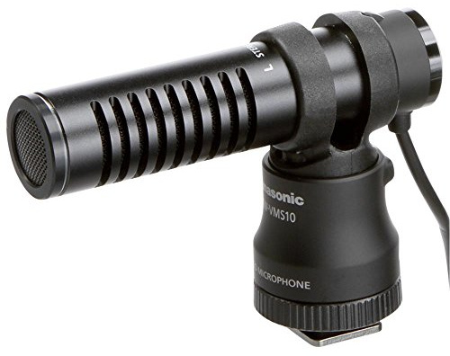 Panasonic VW-VMS10E-K Microfono, Nero