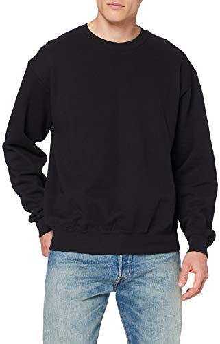 Fruit of the Loom Classic Set-In Sweatshirt SS200 (L, Black)