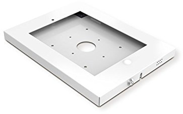 conecto Tablet Gehäuse SA-CC50177 für Apple iPad 2 bis 4 und iPad Air, abschließbar, inkl. Diebstahlsicherung, weiß