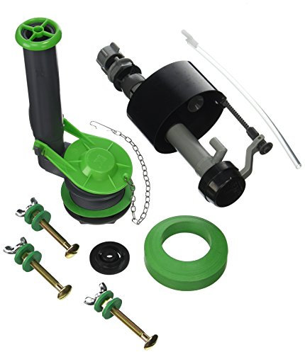Plumb Pak, Gray/Green K830-16BX Universal Water Saving Tank Repair Kit for 2-Inch Flush Valve Toilets, Size