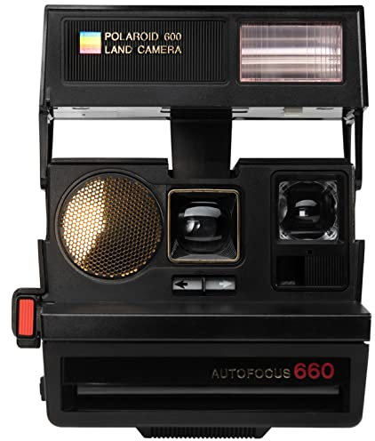Impossible Polaroid 600 Sun 660 AF Camera, Black (1376)