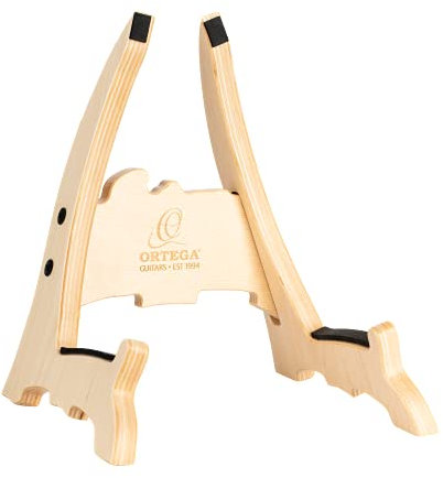 Ortega Guitars Wood Ukulele Stand – Ständer für Ukulelen und Ukebässe – Birke, Hellbraun (OWUS-2)