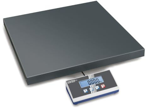 KERN Paketvåg EOE 150 K50 L (vägningsområde max. 150 kg, läsbarhet 50 g, reproducerbarhet 50 g, linjäritet 100 g, vägplatta 550 x 550 x 58 mm)