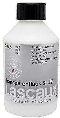 Lascaux UV Varnish - Matte, 250 ml Bottle