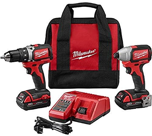 Milwaukee 2798-22CT M18 Cmpt Brushless Drill Impact Kit