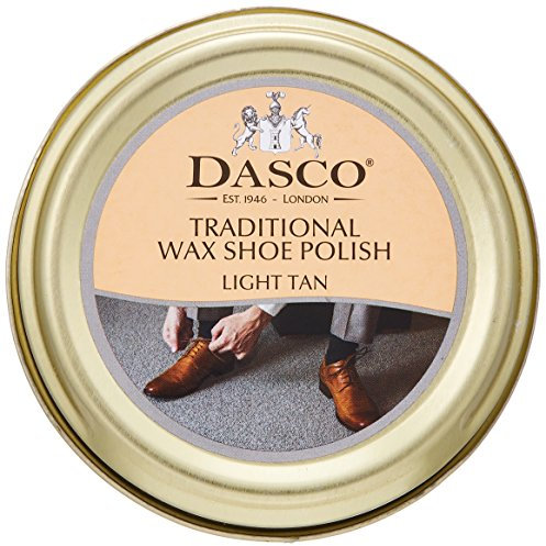 Dasco Traditional Wax shoe polish - Light Tan