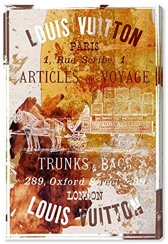 The Oliver Gal Artist Co. 10350 Articles de Voyage' Canvas Art 24 x 36