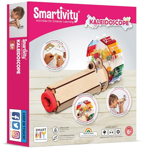 Smartivity Kaleidoskop aus Holz zum Bauen