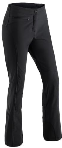 Maier Sports Vroni Slim, Enganliegende Damen Skihose, Wasserdichte Schneehose, Stretchmaterial und verstellbarer Bund, PFC-frei, mTHERM Wattierung & mTEX Wetterschutz