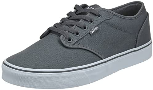 Vans Herren Atwood Sneaker, Canvas Pewter White, 45 EU