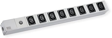 Bachmann 333.540 19Z 1HE 8-fach Steckdosenleiste