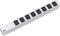 Bachmann 333.540 19Z 1HE 8-fach Steckdosenleiste