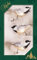 Krebs Glas Lauscha - Weihnachtsdekoration/Christbaumschmuck aus Glas - Vögel auf Clip - Farbe: weiß/schwarz/Gold - 3 Stück - Größe: ca. 11 cm