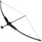 Petron S160/6 STEALTH Archery Set Sport Bogen mit 6 Pfeilen, schwarz (1 Stück)
