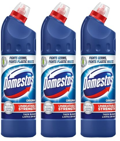 Domestos Toilet Bleach Blue 750ml Pack of 3 - 481001