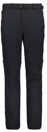 CMP Herren Hose Zip Off, antracite, 54, 3T51647
