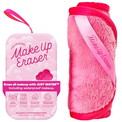 Makeup Eraser The Original entfernt mühelos sämtliches Make-up nur mit Wasser, einschließlich wasserfester Wimperntusche, Eyeliner, Grundierung, Lippenstift und mehr