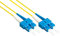 Good Connections OS2 LWL Kabel - Duplex - Stecker SC an SC - Singlemode 9/125 - austauschbare Polarität - Lichtwellen-Leiter, Glasfaser-Kabel, Patchkabel - 2 m