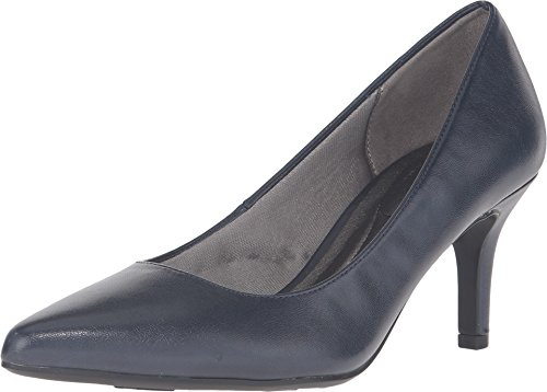 LifeStride Women's Sevyn Dress Pump, Luxe Navy 4, 8 M US