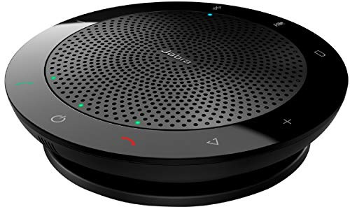Jabra Speak 510 UC Wireless Bluetooth Speakerphone – Outstanding Sound Quality, Portable Conference Speaker for Holding Meetings Anywhere - Certified for Zoom & Google Meet