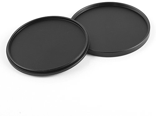 FOTGA 77 mm Métal cannelées Objectif de filtre dans Lens Cap Casquette Screw Sac de rangement empilable pour Canon Nikon Sony Pentax
