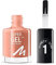 Manhattan Super Gel Nagellack – Gel Maniküre Effekt ganz ohne UV Licht – Korallefarbener Nail Polish mit bis zu 14 Tagen Halt – Farbe Coral Island 145 – 1 x 12ml