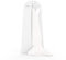 Atmungsaktiver Kleidersack für Hochzeitskleider - Weiß - 183 cm - Hangerworld