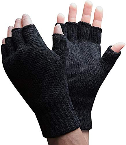 Thinsulate 3M Guantes térmicos sin dedos para hombre, talla L/XL GL131