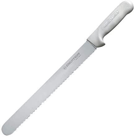 Dexter-Russell 12 Scalloped Slicer, S140-12SC-PCP, SANI-SAFE Series