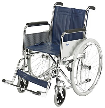 Days Silla con ruedas desmontable, brazos y reposapiés