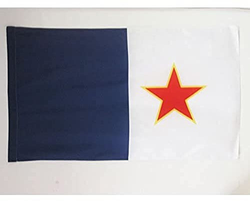 AZ FLAG - Drapeau Québec Indépendantiste FLQ - 150x90 cm - Drapeau Québécois Nationaliste 100% Polyester Avec Fourreau et cordelette - Pavillon 110 g