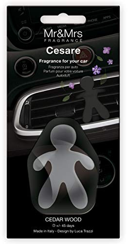 Mr & Mrs Fragrance MRMR7 Ambientador Cesare Coche Cedar Wood, Negro