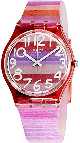 Swatch GP140 Montre à quartz analogique avec bracelet plastique (femme)
