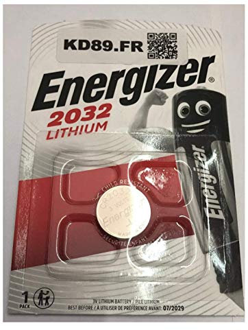 Energizer ENCR2032 - Pilas (Button/coin, CR2032, Plata)