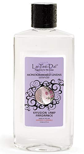 La-Tee-Da Effusion and Fragrance Lamp Oil Refills - 32 oz - MONOGRAMMED LINENS