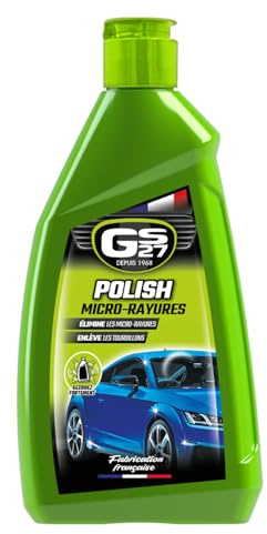 GS27 - Polish Micro-Rayures Voiture - Élimine Facilement les Micro-Rayures et Imperfections de la Carrosserie, 500 ml, Neutre