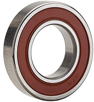 NTN Bearing 6203LLU Roulement à billes radial à gorge profonde avec contact dégagement normal Cage en acier Diamètre intérieur 17 mm Diamètre extérieur 40 mm Largeur 12 mm Joint double