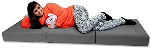 4myBaby GmbH Best for You Prime Klappmatratze für Erwachsene mit Viscoauflage 15 cm in Zwei Farben (Grau)