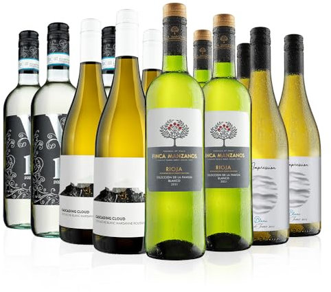 Virgin Wines - Customer Favourites White Wine Case - 12 Bottles (75cl) - Grenache Blanc, Rioja Blanco, Pinot Grigio & More